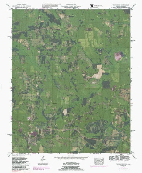 MS-AL-TISHOMINGO: GeoChange 1948-2012 Preview 1