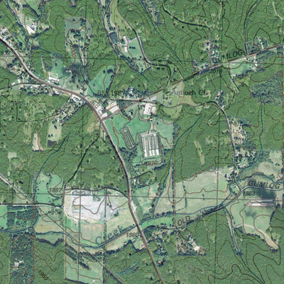 GA-NC-NOTTELY DAM: GeoChange 1974-2013 Preview 3