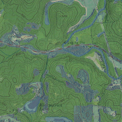 GA-CEDARTOWN WEST: GeoChange 1964-2013 Preview 2