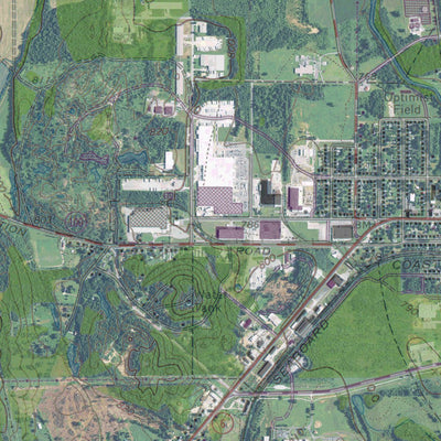 GA-CEDARTOWN WEST: GeoChange 1964-2013 Preview 3
