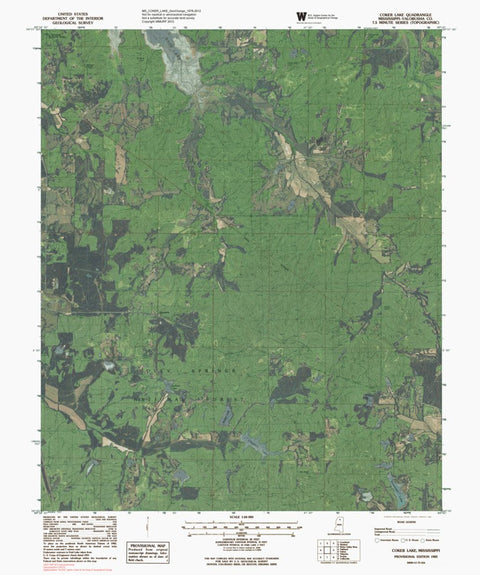 MS-COKER LAKE: GeoChange 1971-2012 Preview 1