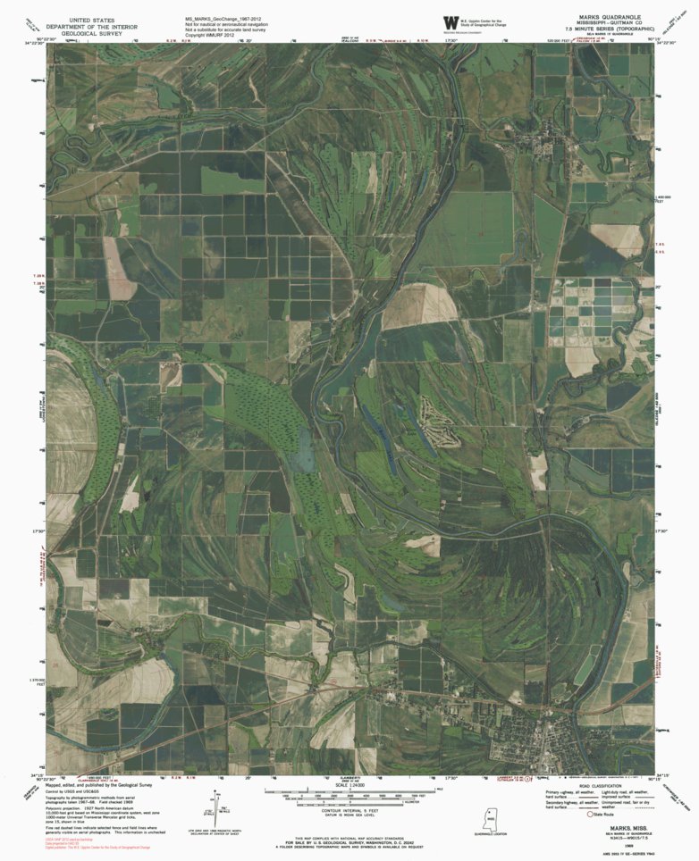 MS-MARKS: GeoChange 1967-2012 Map by Western Michigan University ...