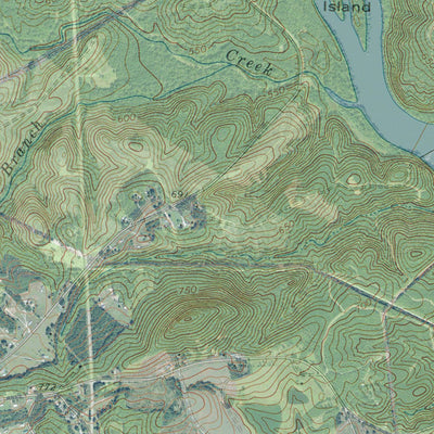 SC-BLACKSBURG SOUTH: GeoChange 1971-2013 Preview 2