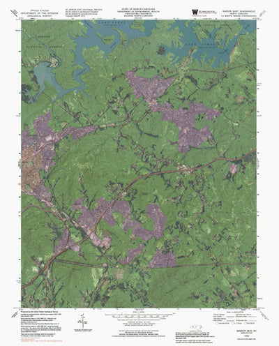 NC-MARION EAST: GeoChange 1960-2012 Preview 1