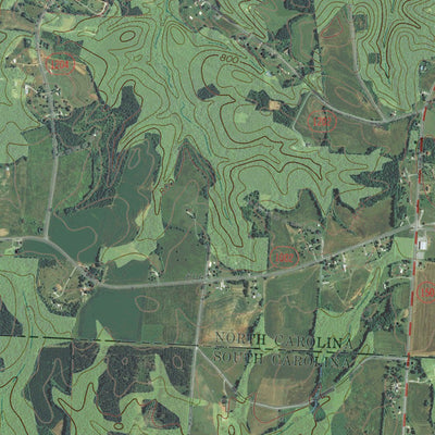 NC-SC-BOILING SPRINGS SOUTH: GeoChange 1971-2012 Preview 2