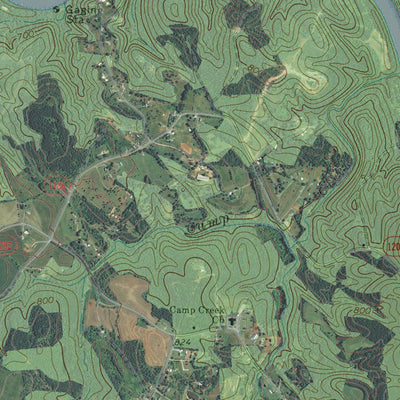 NC-SC-BOILING SPRINGS SOUTH: GeoChange 1971-2012 Preview 3