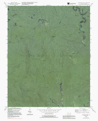 NC-CHESTNUT MOUNTAIN: GeoChange 1947-2012 Preview 1