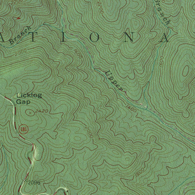 NC-CHESTNUT MOUNTAIN: GeoChange 1947-2012 Preview 2