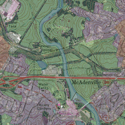 NC-MOUNT HOLLY: GeoChange 1969-2012 Preview 3