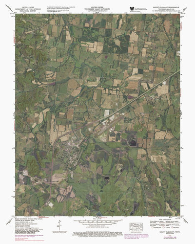 TN-MOUNT PLEASANT: GeoChange 1946-2012 Preview 1
