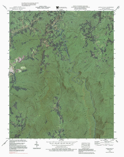 NC-LINVILLE FALLS: GeoChange 1947-2012 Preview 1