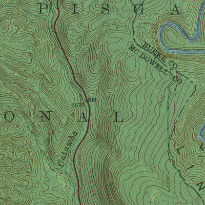 NC-LINVILLE FALLS: GeoChange 1947-2012 Preview 2