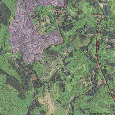 NC-RUTHERFORDTON SOUTH: GeoChange 1963-2012 Preview 3