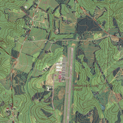NC-RUTHERFORDTON NORTH: GeoChange 1963-2012 Preview 2