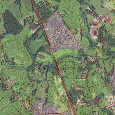 NC-RUTHERFORDTON NORTH: GeoChange 1963-2012 Preview 3