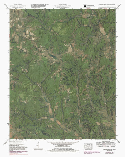 TN-CAMPBELLSVILLE: GeoChange 1947-2012 Preview 1