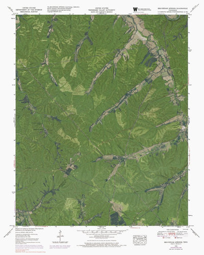 TN-BEAVERDAM SPRINGS: GeoChange 1946-2012 Preview 1