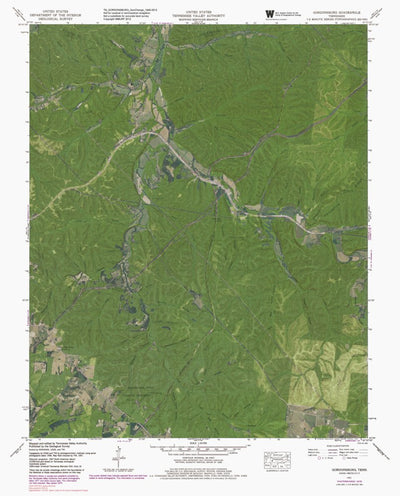 TN-GORDONSBURG: GeoChange 1946-2012 Preview 1