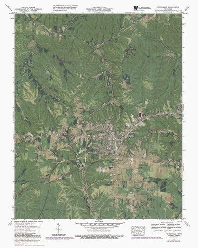 TN-HOHENWALD: GeoChange 1946-2012 Preview 1