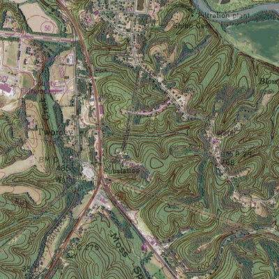 TN-CENTERVILLE: GeoChange 1948-2012 Preview 3