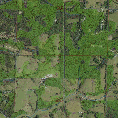 MO-HIGHLANDVILLE: GeoChange 1952-2014 Preview 2