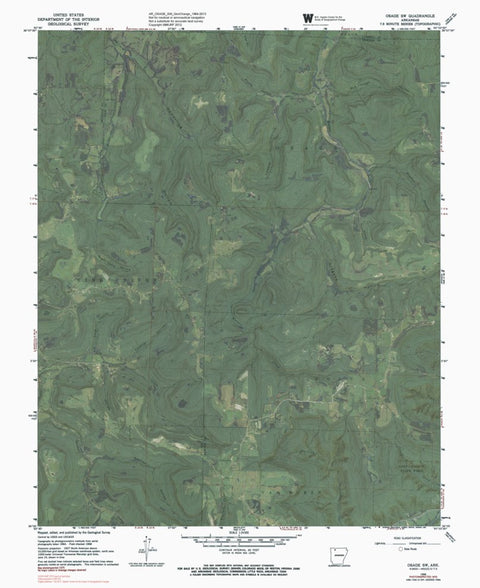 AR-OSAGE SW: GeoChange 1964-2013 Preview 1