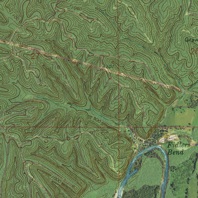 OK-SILOAM SPRINGS NW: GeoChange 1971-2013 Preview 3