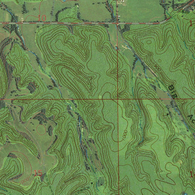 OK-LAKE EUCHA WEST: GeoChange 1970-2013 Preview 2