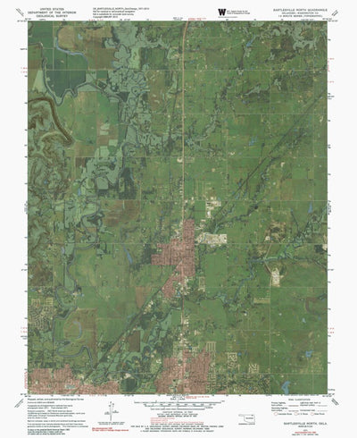 OK-BARTLESVILLE NORTH: GeoChange 1971-2013 Preview 1