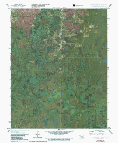 OK-BARTLESVILLE SOUTH: GeoChange 1971-2013 Preview 1