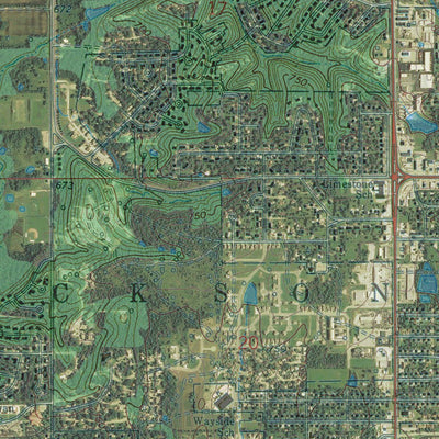 OK-BARTLESVILLE SOUTH: GeoChange 1971-2013 Preview 3