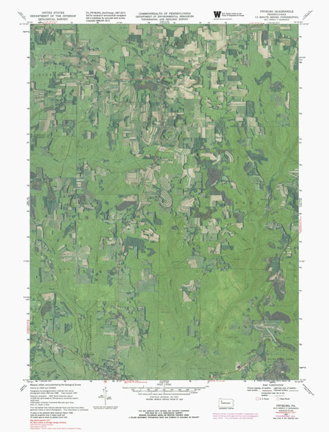 PA-FRYBURG: GeoChange 1967-2013 Preview 1