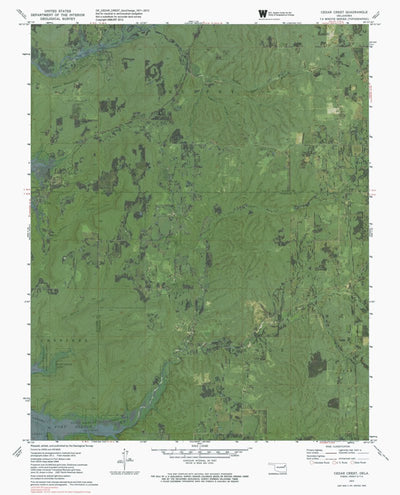OK-CEDAR CREST: GeoChange 1971-2013 Preview 1