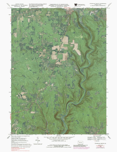 PA-TITUSVILLE SOUTH: GeoChange 1966-2013 Preview 1