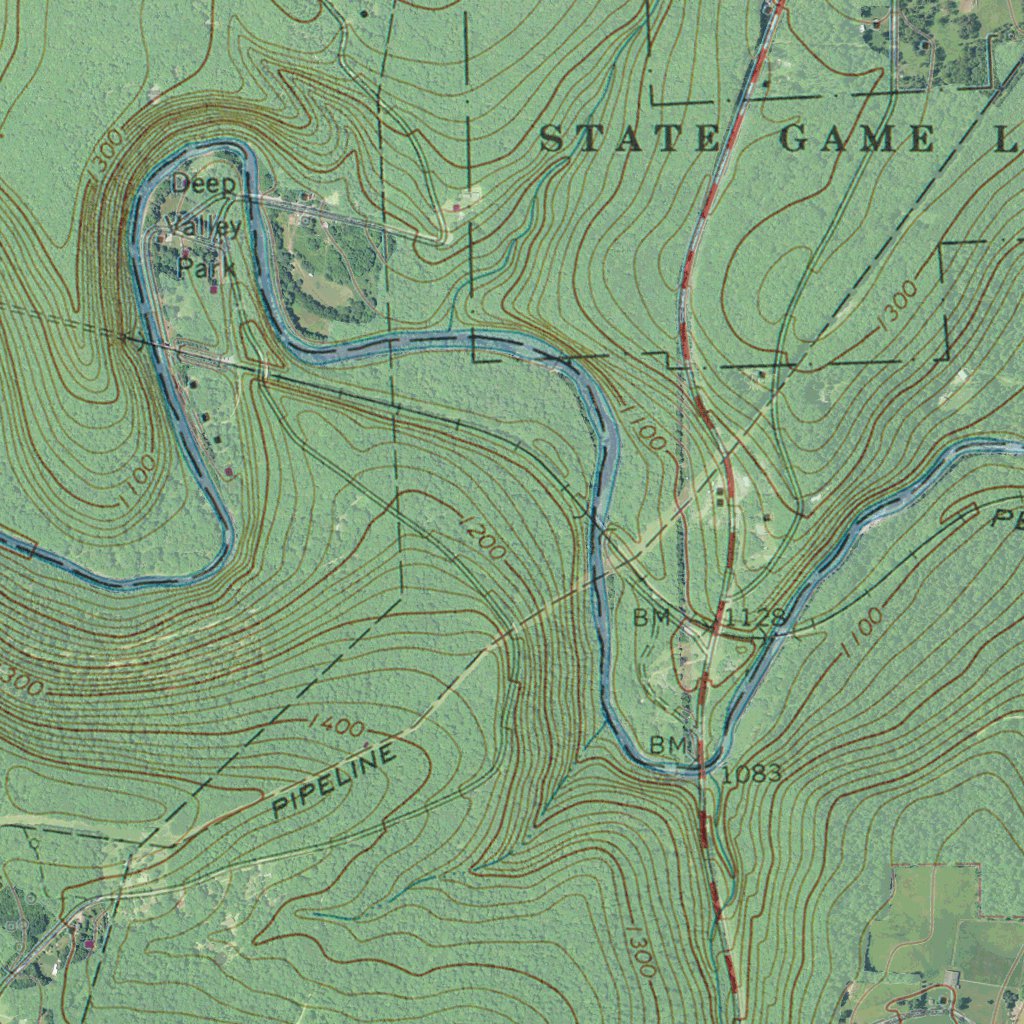 PA-CRANBERRY: GeoChange 1962-2013 Map by Western Michigan University ...