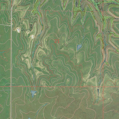 OK-KS-FORAKER NORTH: GeoChange 1972-2013 Preview 3