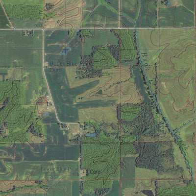 IA-GRINNELL SOUTH: GeoChange 1974-2013 Preview 3