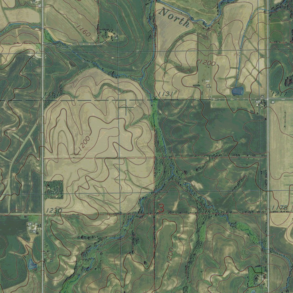 IA-STUART SOUTH: GeoChange 1981-2013 Map by Western Michigan University ...