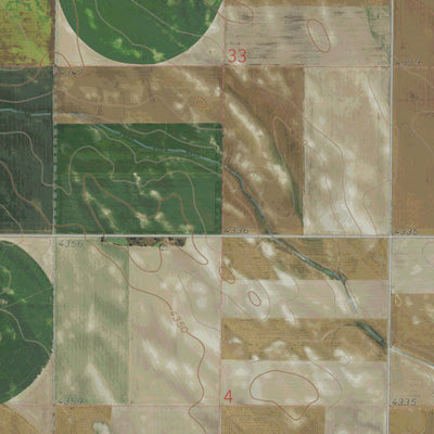 NE-MUD SPRINGS SE: GeoChange 1972-2014 Preview 2