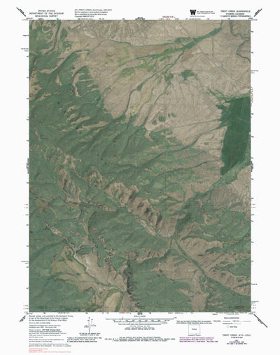 WY-TRENT CREEK: GeoChange 1953-2012 Preview 1