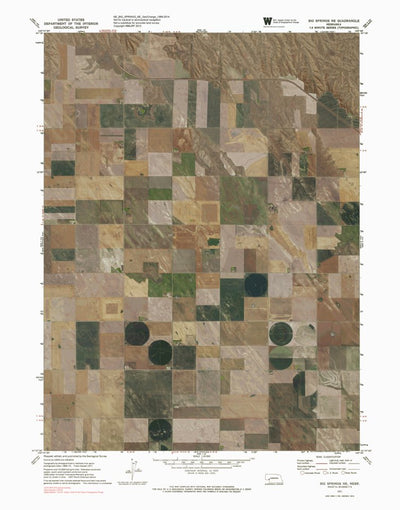 NE-BIG SPRINGS NE: GeoChange 1969-2014 Preview 1