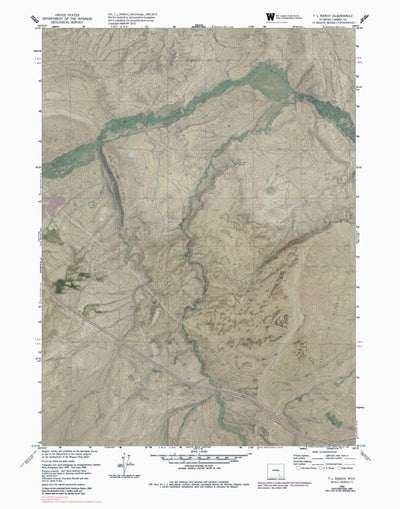 WY-T L RANCH: GeoChange 1952-2012 Preview 1
