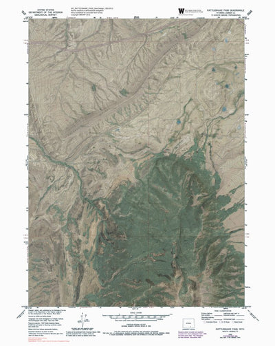 WY-RATTLESNAKE PASS: GeoChange 1952-2012 Preview 1
