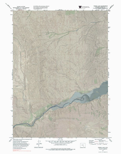 WY-FERRIS LAKE: GeoChange 1970-2012 Preview 1