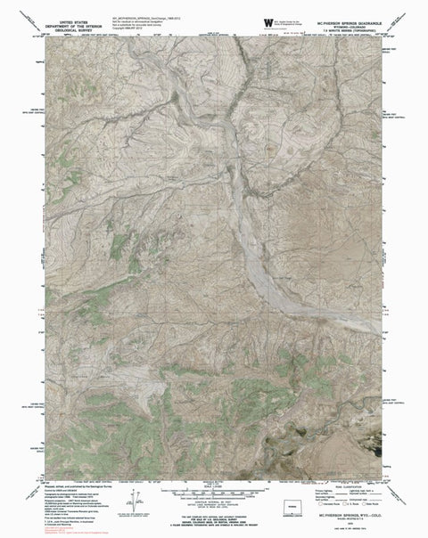 WY-MCPHERSON SPRINGS: GeoChange 1968-2012 Preview 1