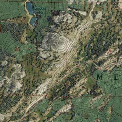 WY-MEDICINE BOW PEAK: GeoChange 1958-2012 Preview 3