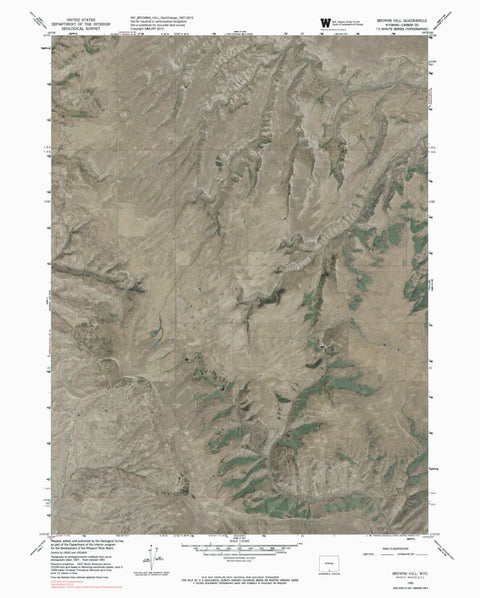 WY-BROWNS HILL: GeoChange 1957-2012 Preview 1