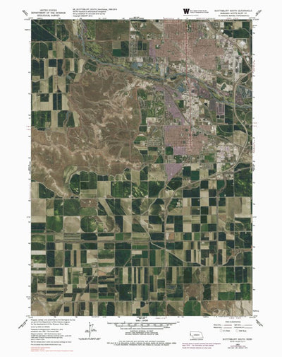 NE-SCOTTSBLUFF SOUTH: GeoChange 1962-2014 Preview 1