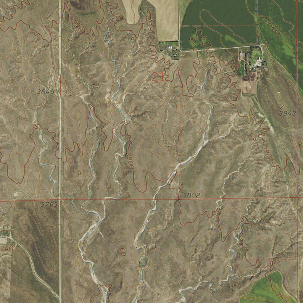 NE-BUSKE RANCH: GeoChange 1969-2014 Map by Western Michigan University ...
