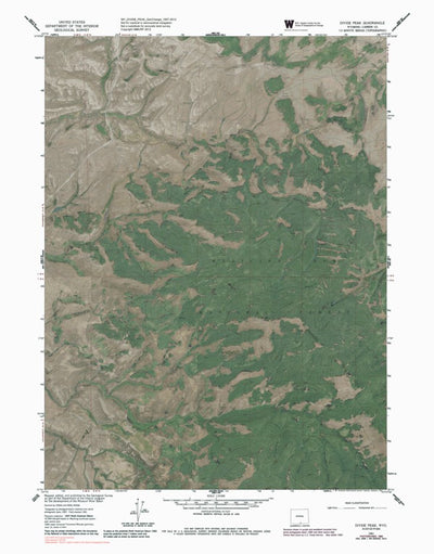 WY-DIVIDE PEAK: GeoChange 1957-2012 Preview 1